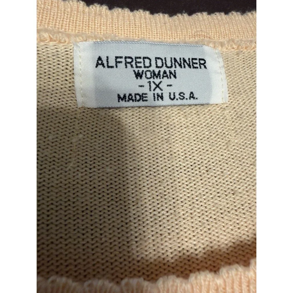 Alfred Dunner sweater details 90s